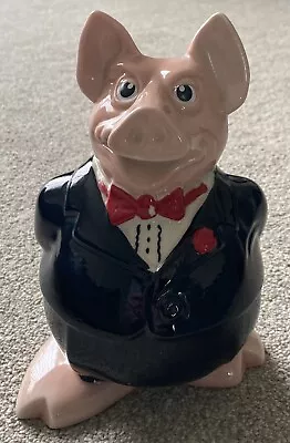 Vintage Wade Natwest Pig Piggy Bank With Stopper - Sir Nathaniel **READ DESCR** • £35