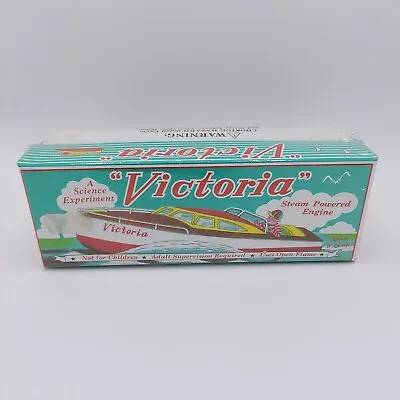 Schylling  Victoria  Tin Steam Powered Engine Toy Boat Science Experiment Sealed • $18.68