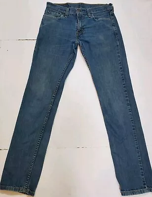 Mens Levi’s Jeans Sz 29x32 (29×29) 511 Tapered Slim Fit Stretch  Low Rise  • $32