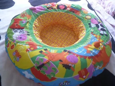 £13.06 • Buy Galt Baby Farm Play Nest, Inflatable Ring With Attached Sensory Toys