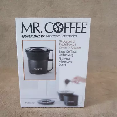 Mr Coffee Quick Brew Microwave Coffeemaker Model QB1 Made In USA • $9.99