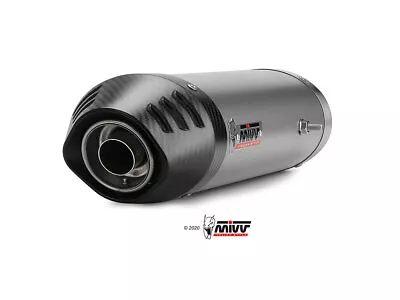 Ud.010.lnc Under-seat Exhaust Mivv Oval Ducati Multistrada 1000 • $737.54