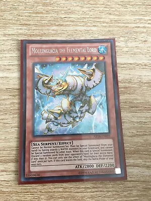 Yugioh ABYR-EN035 Moulinglacia The Elemental Lord Secret Rare 1st Ed NM • $6.84