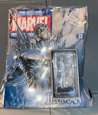 Eaglemoss Marvel Classic Collection X-Men Iceman No 33 Display Figure And Mag • £7.99