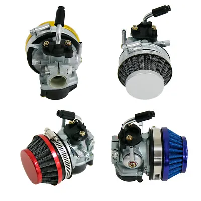 J1KUZHE Hot H/P Colorful Air Filter Carburetor For 49cc 60cc 80cc Motorized Bike • $18.99