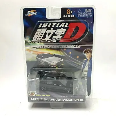 Mitsubishi Lancer Evolution Evo Iii Initial D Diecast Collection Jada Toys Rare • $90
