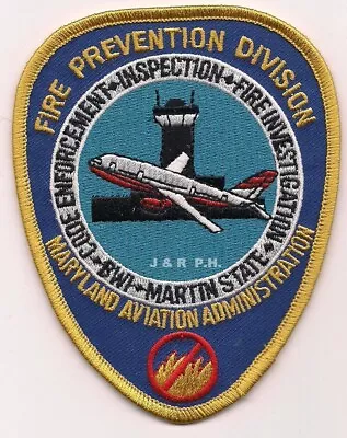 Baltimore - Washington Internation Airport Fire MD (3.5  X 4.25 ) Fire Patch • $7.50