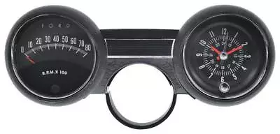 1964-65 Ford Mustang; V8 Rally Pac; Ford Text; 8000 RPM Tachometer • $495.99