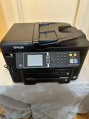 Epson WorkForce WF-3640 All-in-One Inkjet Printer (C11CD16201) • $69