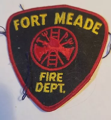 Fort George G. Meade Maryland Fire Department  Uniform Patch. Old Patch  • $9.95