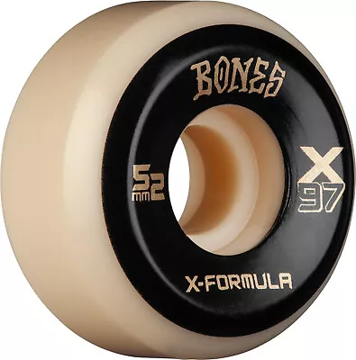 Bones X-Formula X-Ninety-Seven V5 Sidecut 52mm 97a Wheels - White (Set Of 4) • $41.95