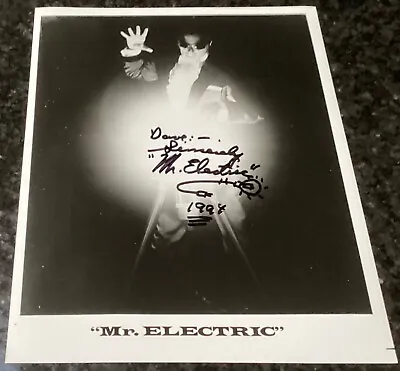 Marvin Roy Signed 1998 Mr Electric Photo • £45