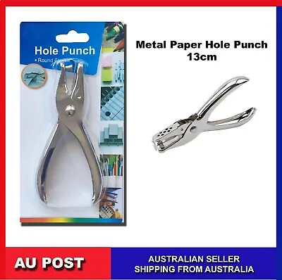 Paper Single Round Hole Punch Puncher School Office Stationery HolePunch 6mm • $2.99