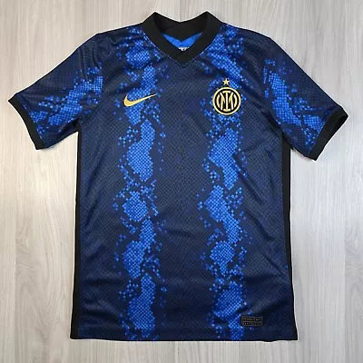 Inter Milan Home Shirt Childs 10 - 12 Years 2021/22 Nike Blue Boys Girls Dri-Fit • £12