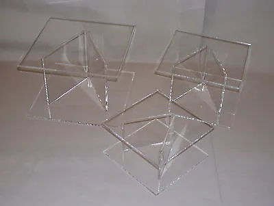 Clear Acrylic Wedding/cake Separators Display Stands • £19.99