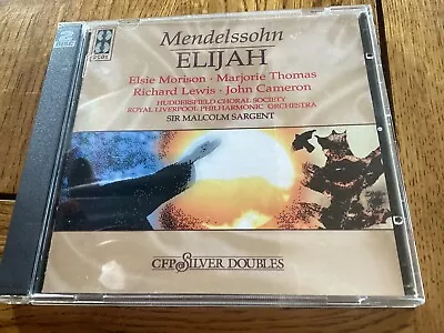 Mendelssohn Elijah. Malcolm Sargent Liverpool Philharmonic Huddersfield Choral • £4.99