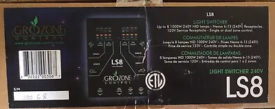 Grozone LS8 240V Light Switcher Controller Hydroponics Cannabis Marijuana  • $325