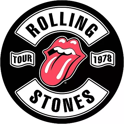 ROLLING STONES Official XLG Back Patch -1978 TOUR • $29.69