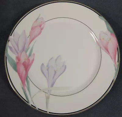 Mikasa Shasta LAB01 Dinner Plates (M2) Pink And Purple Flowers  • $26.27