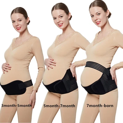 £8.65 • Buy Pregnancy Maternity Belt Lumbar Back Support Waist Band Belly Bump Brace Strap
