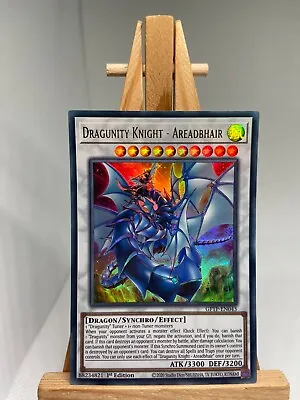 Dragunity Knight - Areadbhair - Ultra Rare 1st Edition GFTP-EN043 - NM - YuGiOh • £1.55