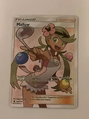 Pokémon TCG Mallow Sun & Moon: Guardians Rising 145/145 Holo Full Art • $24.99