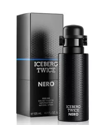 Iceberg Twice Nero Gift Set 125ml Eau De Toilette Spray New & Sealed • £19.99