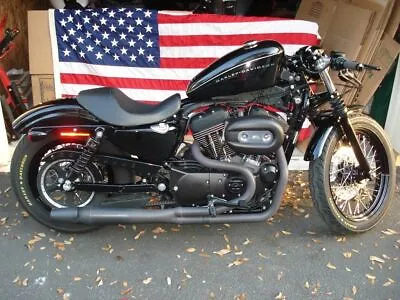 $999.95 • Buy Black Thunderheader 2 Into 1 Full Exhaust Pipe System 2004-2013 Harley Sportster