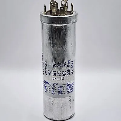 Mallory RCA Section Capacitor 250/400/50/5uF-200/175/175/150V • Fully Tested • $27.99