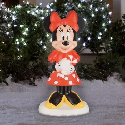 Disney Minnie Mouse Christmas Blow Mold 24 Inch LED Lights Yard Outdoor Decor • $67.99