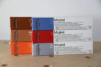 L'OREAL MAJIREL Hair Color Permanent Cream 1.7 Oz 50 Ml - C4.55 - 4RvRv • $13