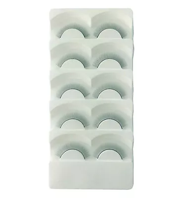 £3.75 • Buy 5 Pairs Training False Eyelashes 8mm - Self Adhesive Practice Eyelash Strips