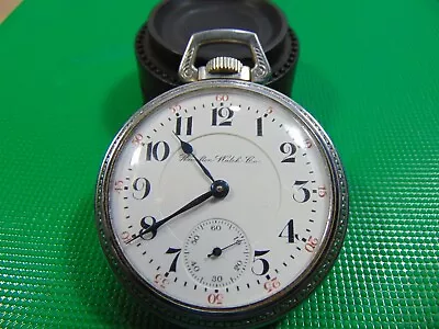 18 Size Hamilton  940   21 Ruby Jewels Railroad Watch RUNS! • $185