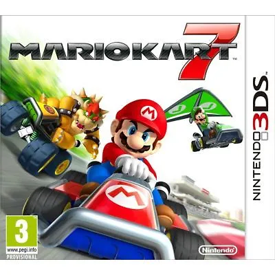 Mario Kart 7 (3DS) PEGI 3+ Racing: Karting Highly Rated EBay Seller Great Prices • £9.61