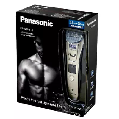 Panasonic ER-GB80 S Wet & Dry Electric Beard Hair & Body Trimmer • £59.90