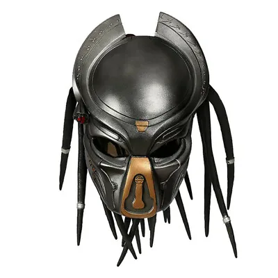 Predator Latex Helmet Cosplay Mask Halloween Costume Prop Party Mask Dress Up • $42.82