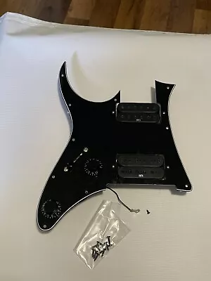 Ibanez Aftermarket RG Series Guitar Black Lefty Left Handed Pickguard Pickups • $75.99