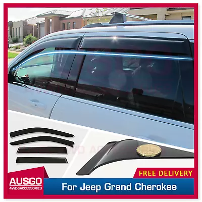 AUSGO Weather Shields For Jeep Grand Cherokee WK Series 2010-2021 Weathershields • $65.31