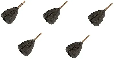 Fox Edges Flat Pear Inline NEW Carp Fishing Leads *All Weights* Packs Of 3 Or 5 • £8.50