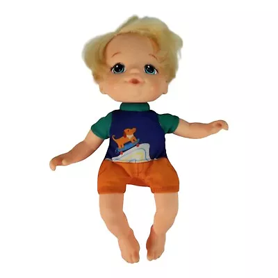 Hasbro 2018 Baby Alive Blonde Hair Boy Plush Vinyl Doll 9  • $11.95