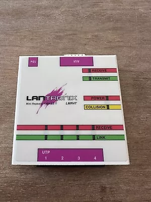 LANTRONIX LMR4T Mini Repeater 10BASE-T • $24.95