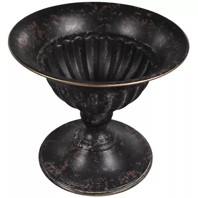  Flowerpot Pedestals Planter Black Office Decor Arrangement Vase • $14.94