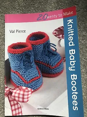 Knitting Pattern Book Babies Booties Twenty To Make Booklet Val Pierce  • £3.99