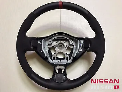 Nissan 370z Nismo Oem Racing Alcantara & Leather Steering Wheel W/ Red Stitching • $984.49