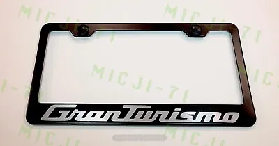 Gran Turismo Maserati Stainless Steel License Plate Frame Holder Rust Free • $11.95