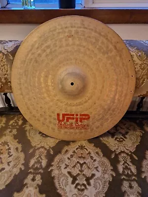 UFIP Natural Series 22  Ride Cymbal 2800g Video Link In Description • $279.96