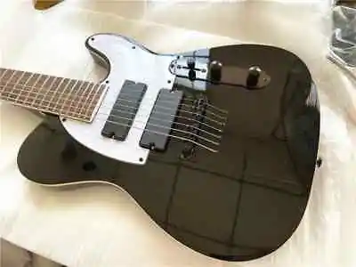 High Quality Custom Version 7-string Electric Guitar Black Fixed Piercing Body • $311.22
