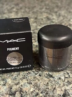 Mac Loose Pigment Eyeshadow~Dark Soul~NIB~0.26 Oz~Full Size • $34