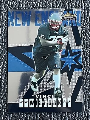 🔥vince Wilfork 2004 Topps Finest Rookie Card!🔥patriots! • $10
