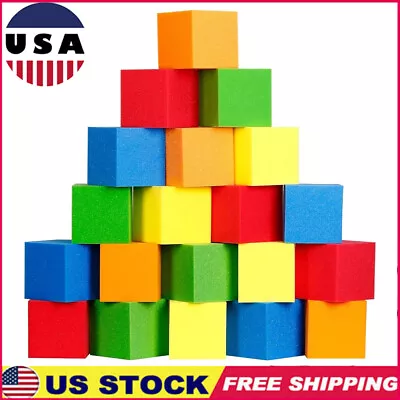 Colorful Flame Retardant Foam Pit Blocks Trampoline Arenas Gymnastics 144 Pcs US • $239.99